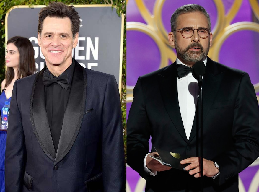 Jim Carrey, Golden Globe 2019, Steve Carrell
